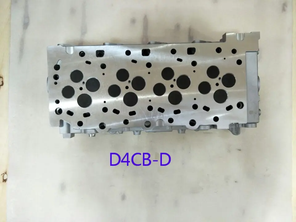 Hyundai D4CB cylinder head assembly (without cam and rockers) incl bolts type D 2012 on
