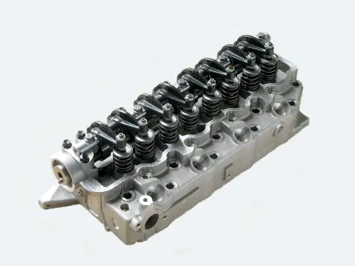 [171212] Mitsubishi 4D56TB Cylinder head assembly recessed valves
